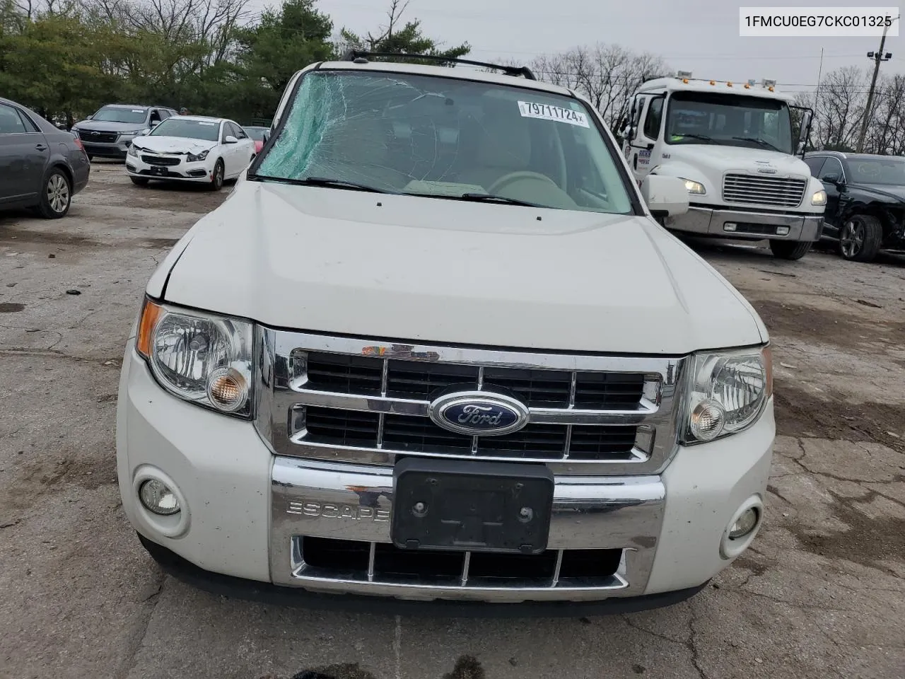 2012 Ford Escape Limited VIN: 1FMCU0EG7CKC01325 Lot: 79711724