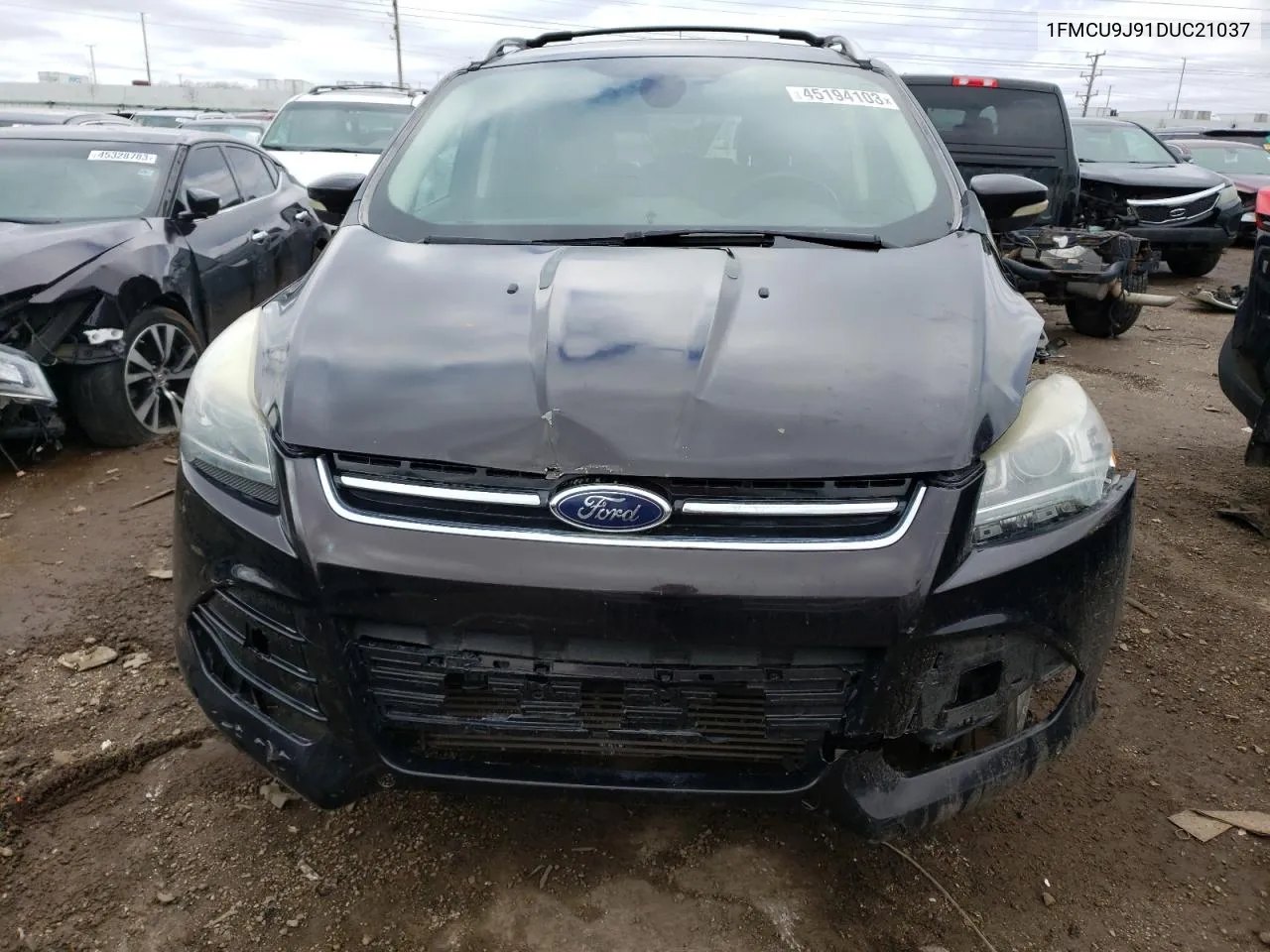 2013 Ford Escape Titanium VIN: 1FMCU9J91DUC21037 Lot: 45194103