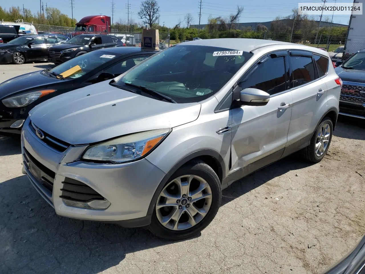 2013 Ford Escape Sel VIN: 1FMCU0HX2DUD11264 Lot: 47957604