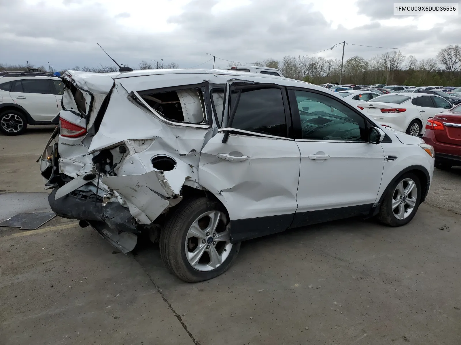 1FMCU0GX6DUD35536 2013 Ford Escape Se