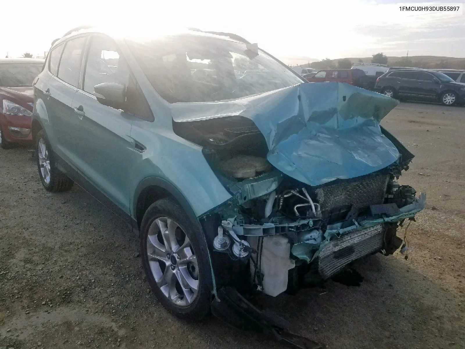 1FMCU0H93DUB55897 2013 Ford Escape Sel