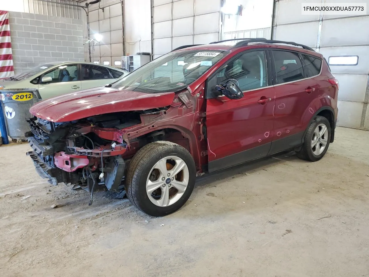 1FMCU0GXXDUA57773 2013 Ford Escape Se