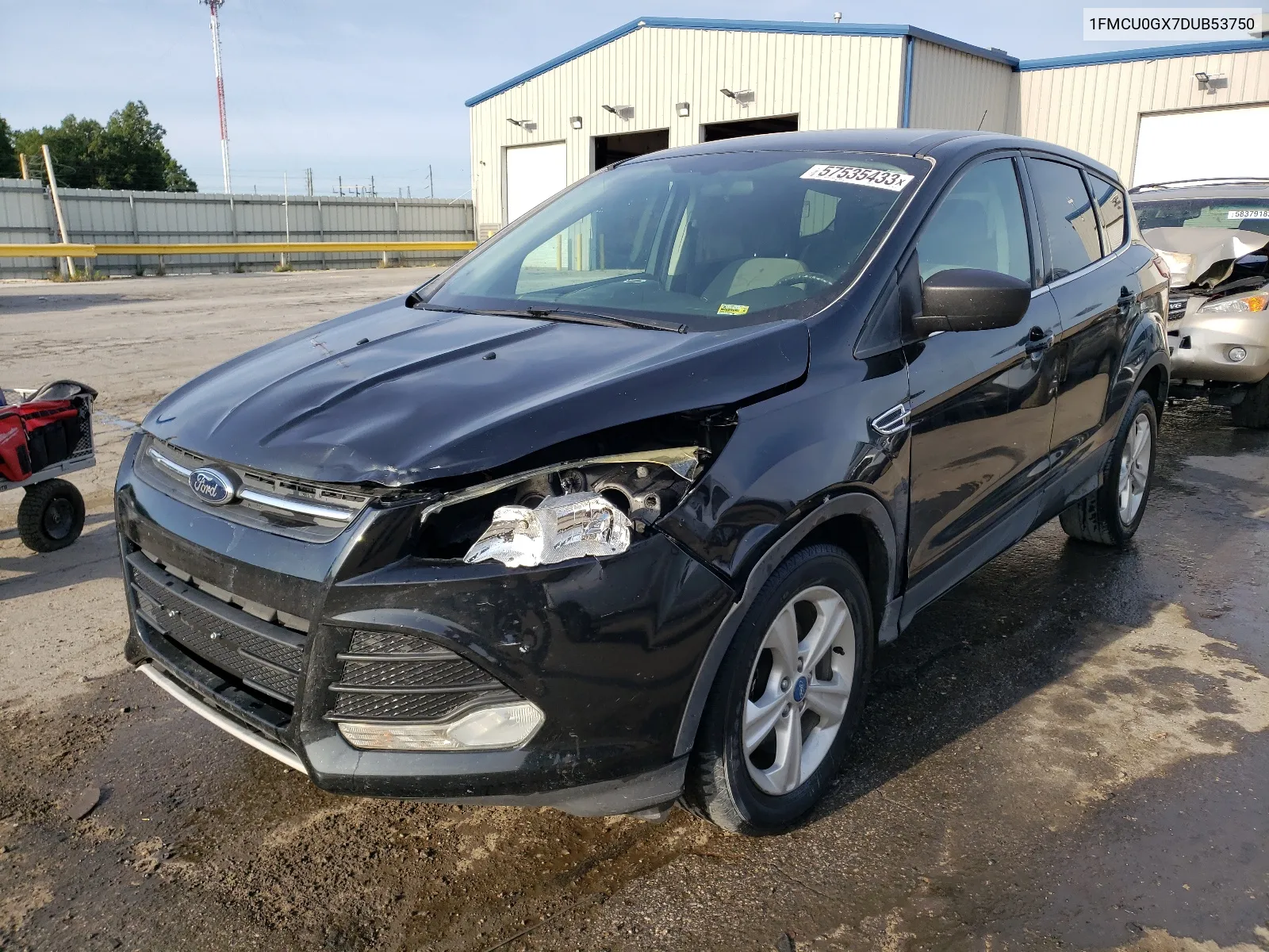 2013 Ford Escape Se VIN: 1FMCU0GX7DUB53750 Lot: 57535433