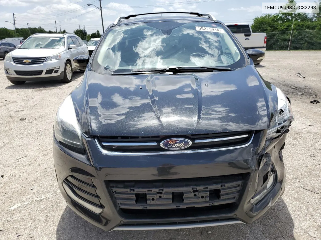 2013 Ford Escape Titanium VIN: 1FMCU9J98DUC32293 Lot: 58275914