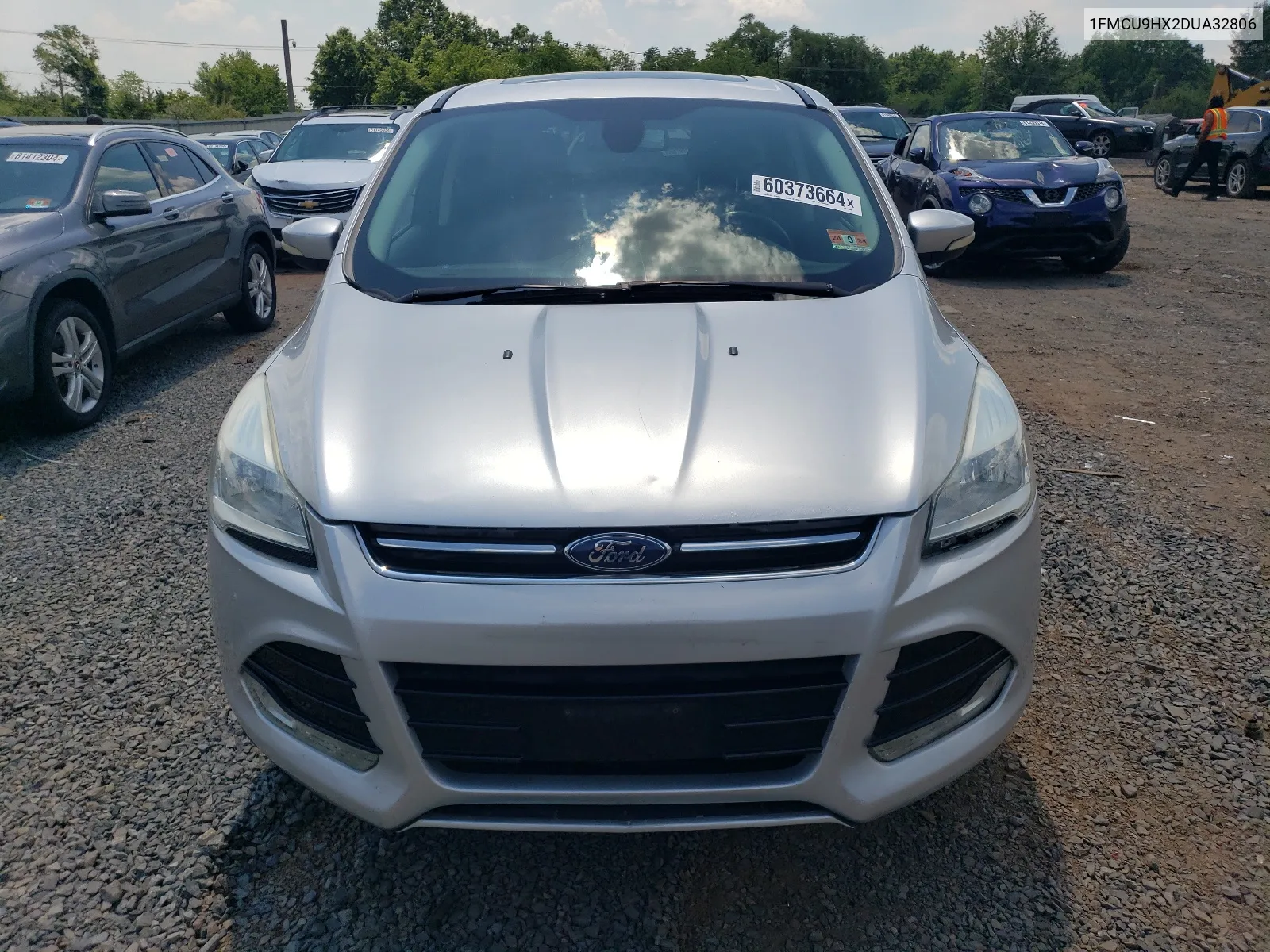 2013 Ford Escape Sel VIN: 1FMCU9HX2DUA32806 Lot: 60373664