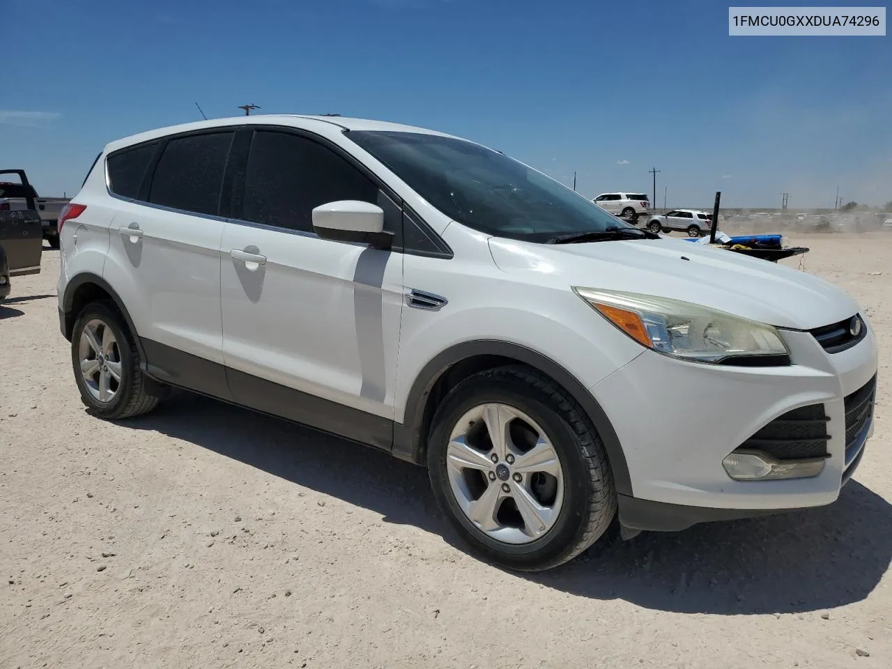 2013 Ford Escape Se VIN: 1FMCU0GXXDUA74296 Lot: 60766174