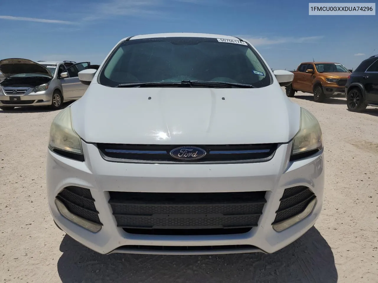 2013 Ford Escape Se VIN: 1FMCU0GXXDUA74296 Lot: 60766174