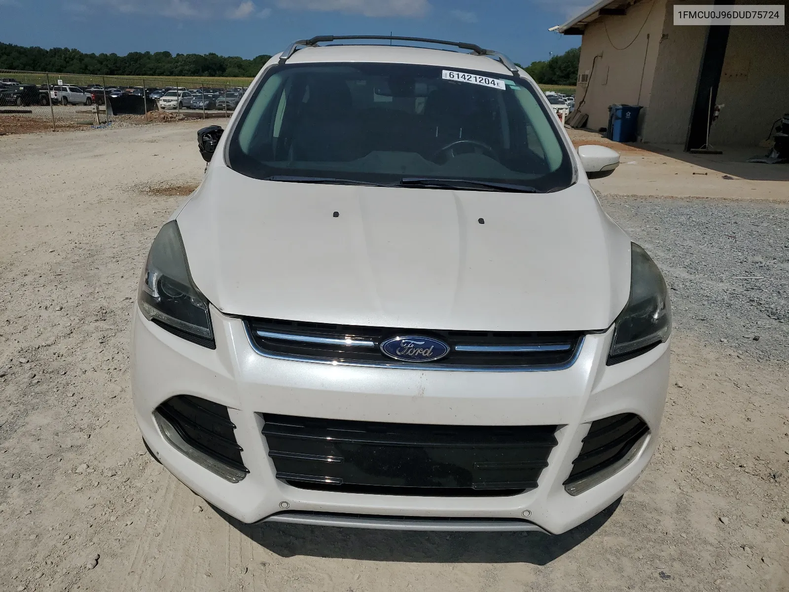 2013 Ford Escape Titanium VIN: 1FMCU0J96DUD75724 Lot: 61421204