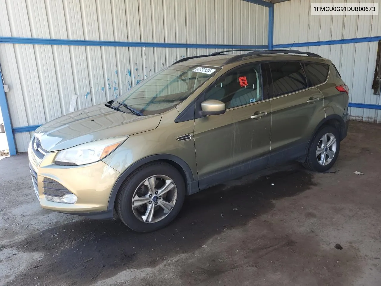 2013 Ford Escape Se VIN: 1FMCU0G91DUB00673 Lot: 61722154