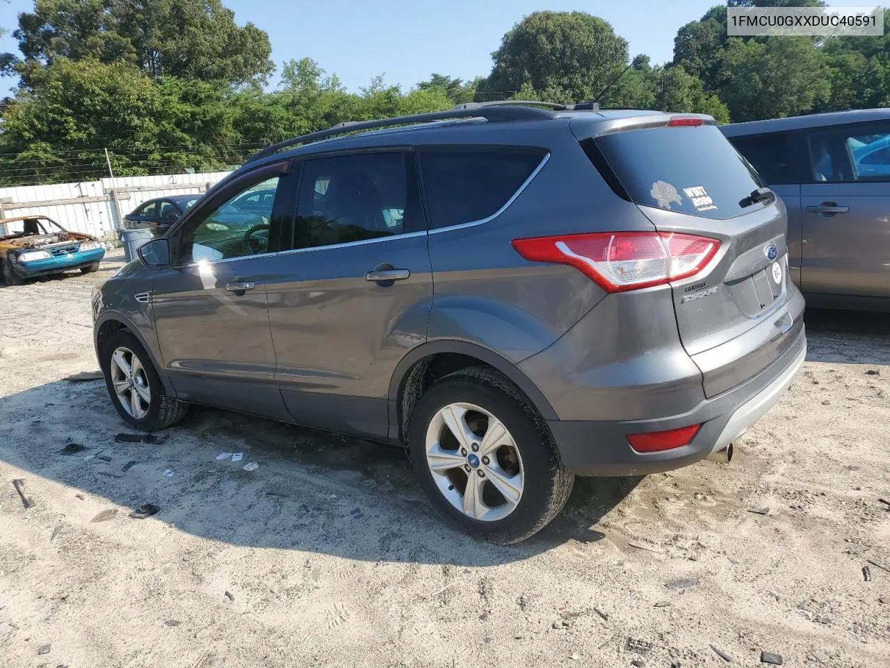 1FMCU0GXXDUC40591 2013 Ford Escape Se