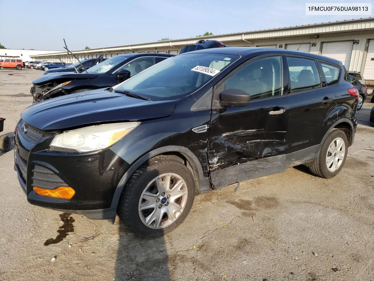 1FMCU0F76DUA98113 2013 Ford Escape S