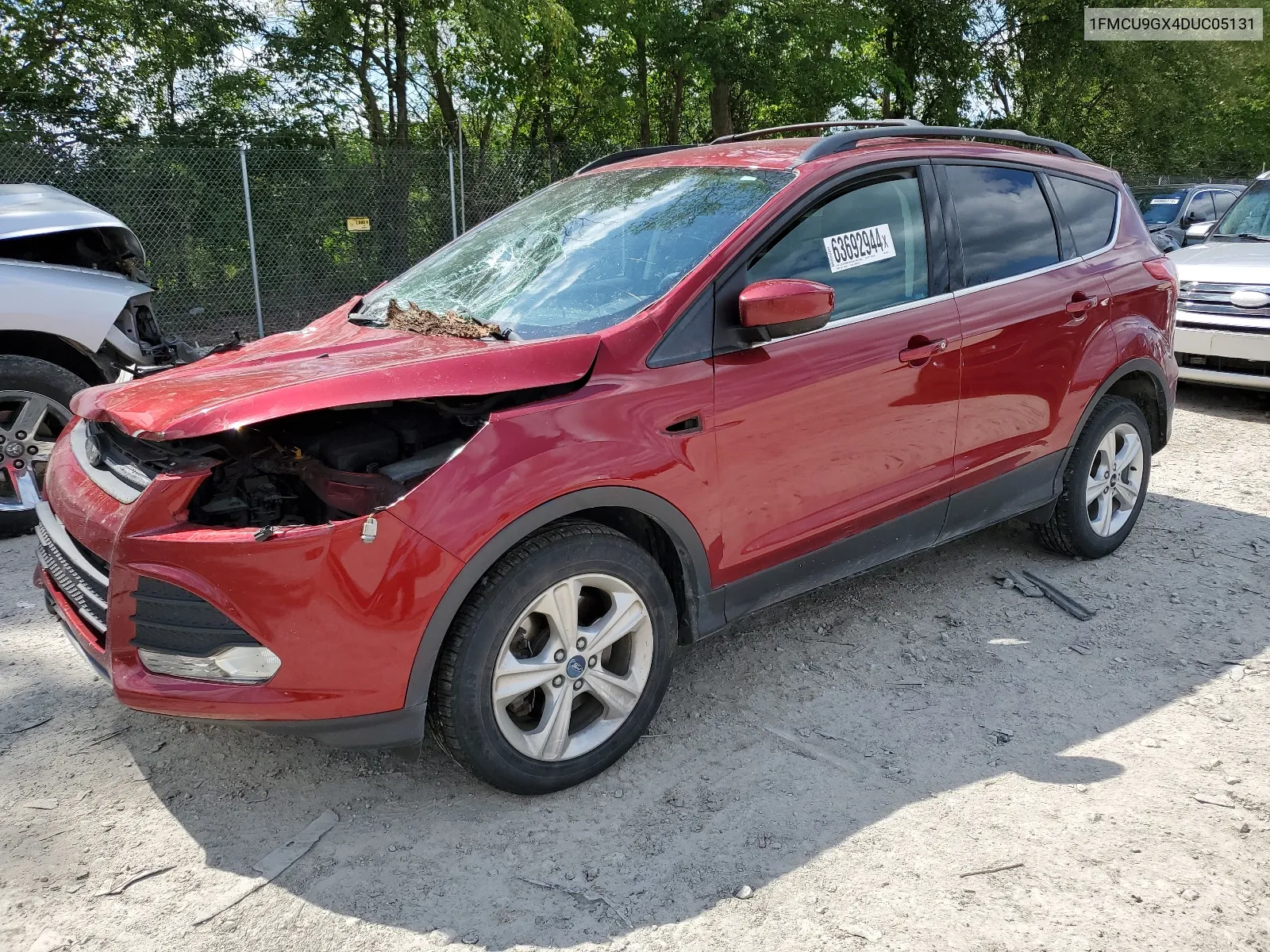 2013 Ford Escape Se VIN: 1FMCU9GX4DUC05131 Lot: 63692944