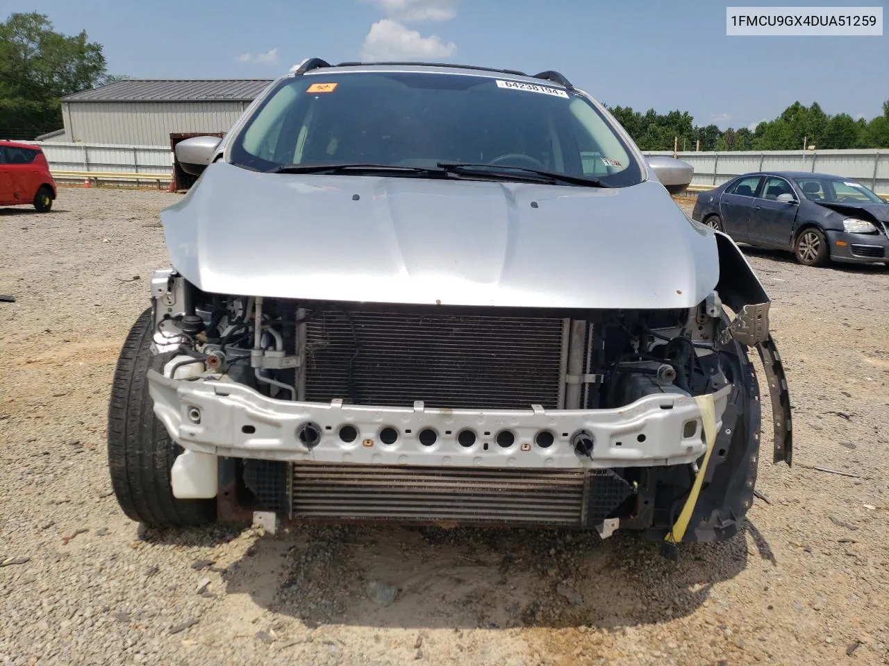 2013 Ford Escape Se VIN: 1FMCU9GX4DUA51259 Lot: 64238194