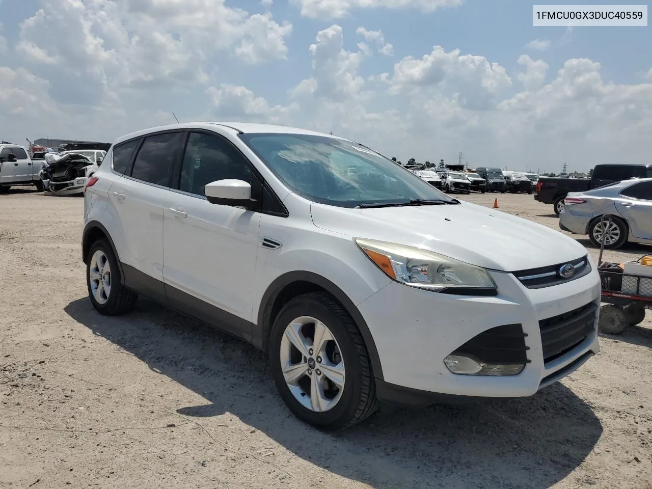 2013 Ford Escape Se VIN: 1FMCU0GX3DUC40559 Lot: 65443104