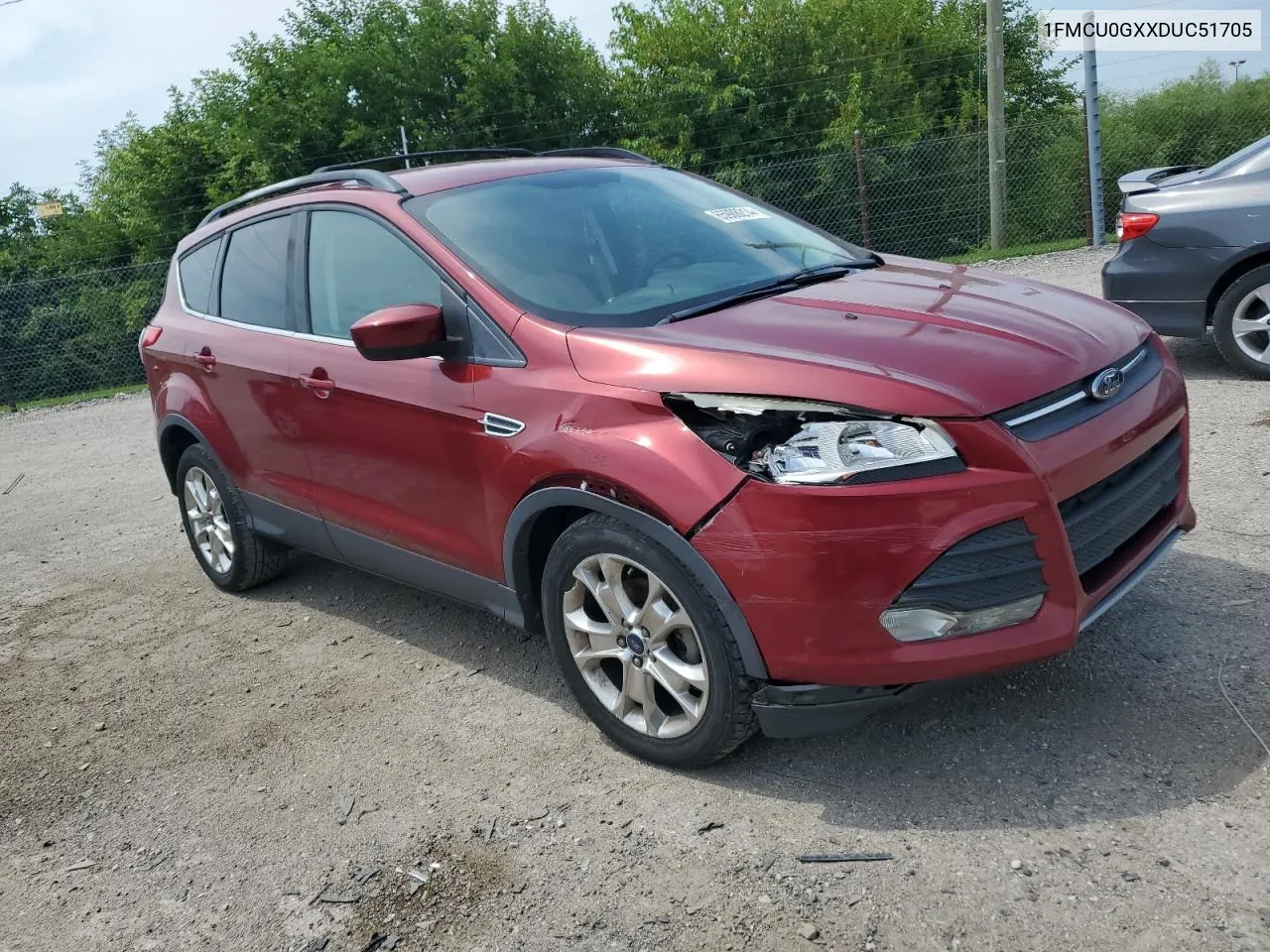 1FMCU0GXXDUC51705 2013 Ford Escape Se