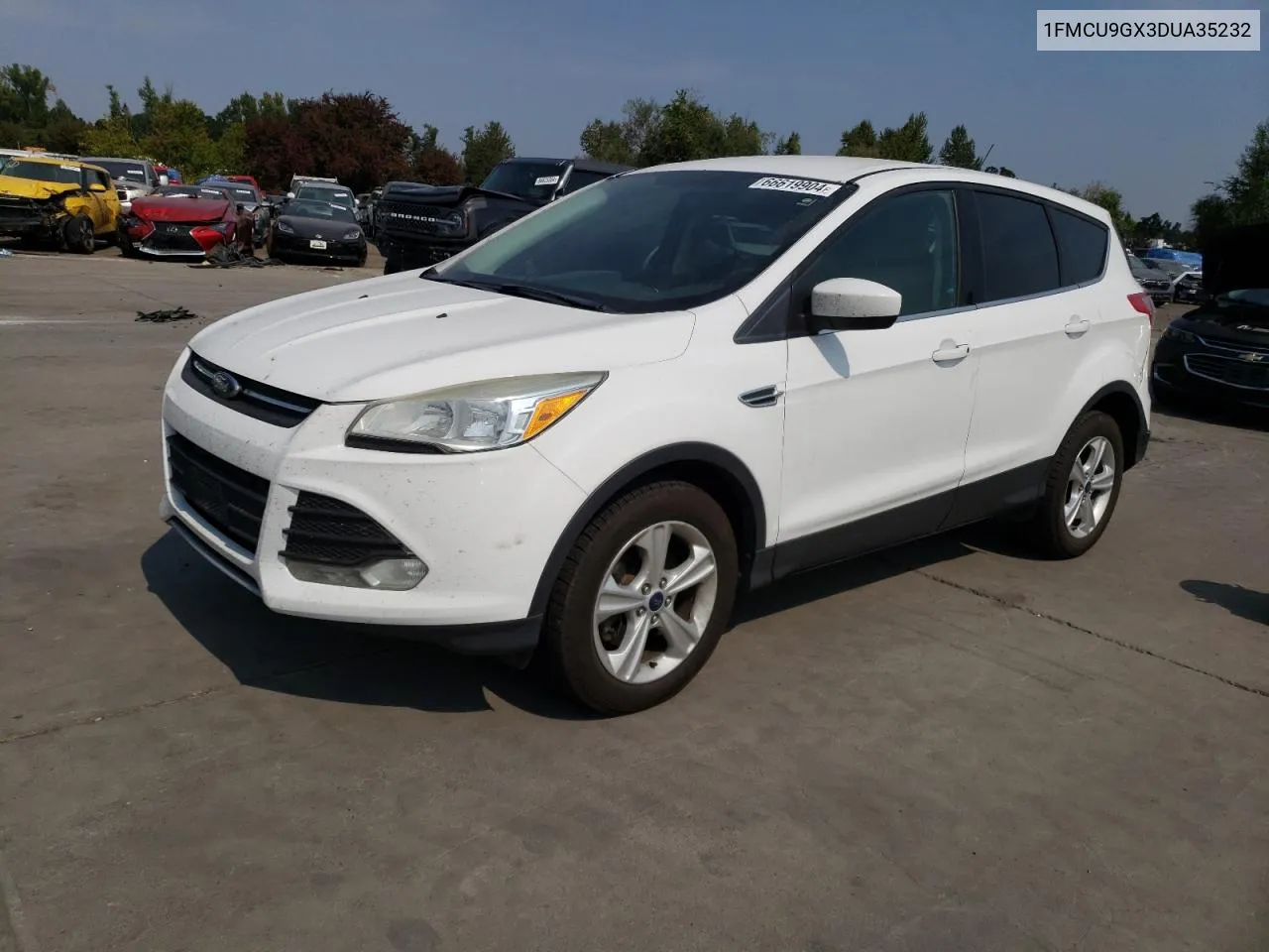 2013 Ford Escape Se VIN: 1FMCU9GX3DUA35232 Lot: 66619904