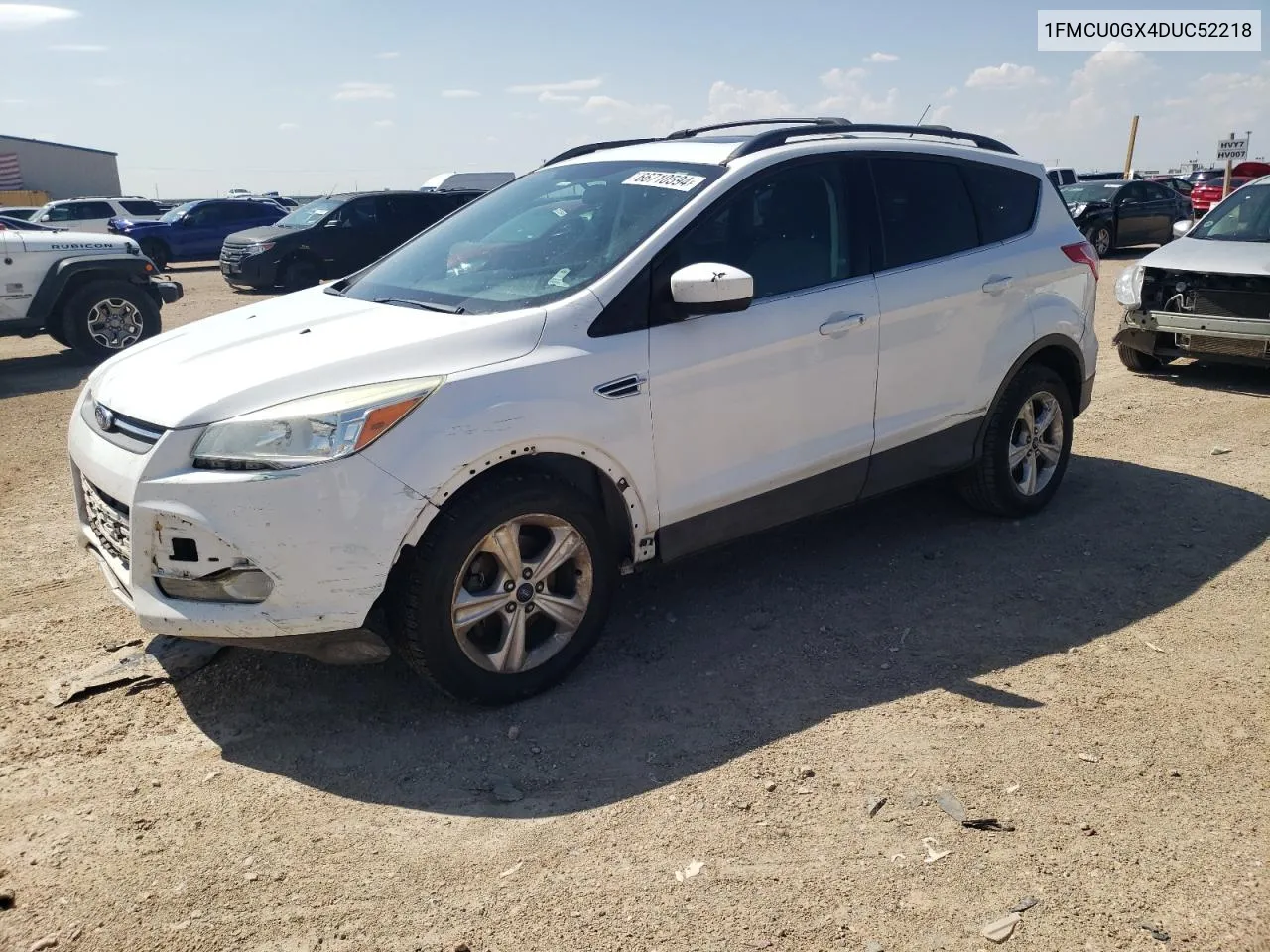 2013 Ford Escape Se VIN: 1FMCU0GX4DUC52218 Lot: 66710594