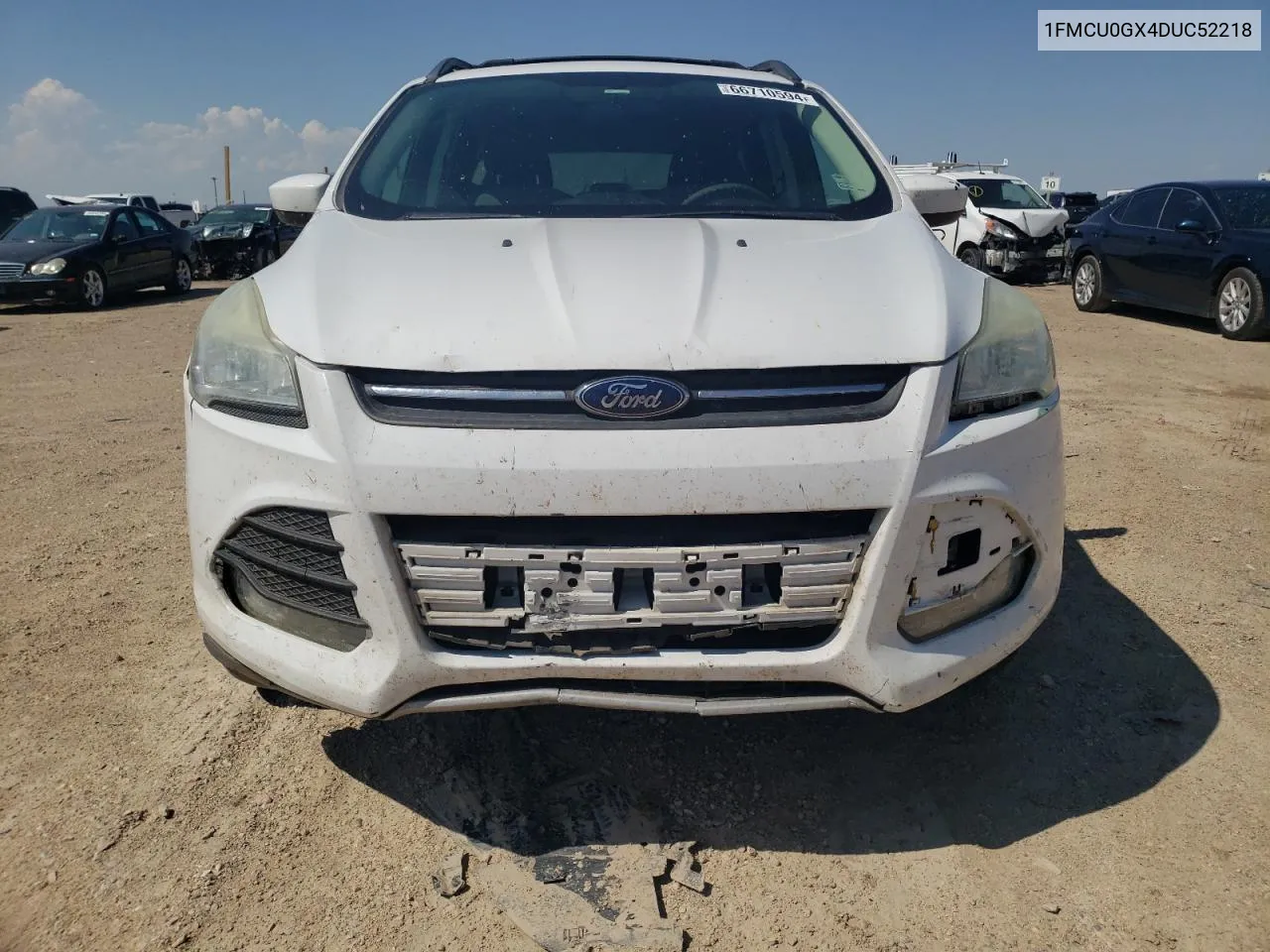 2013 Ford Escape Se VIN: 1FMCU0GX4DUC52218 Lot: 66710594