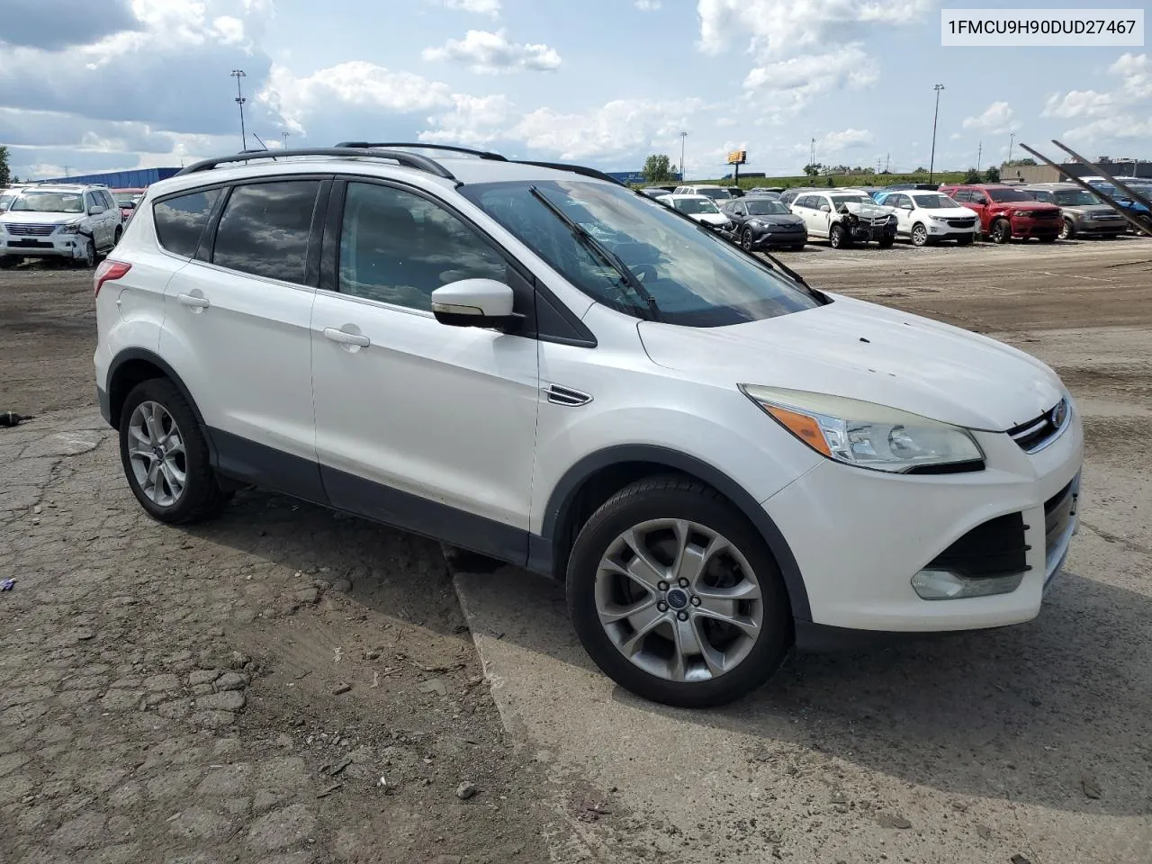 2013 Ford Escape Sel VIN: 1FMCU9H90DUD27467 Lot: 67049014