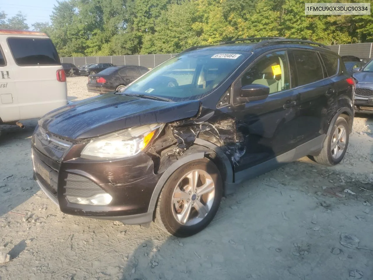 2013 Ford Escape Se VIN: 1FMCU9GX3DUC90334 Lot: 67270464