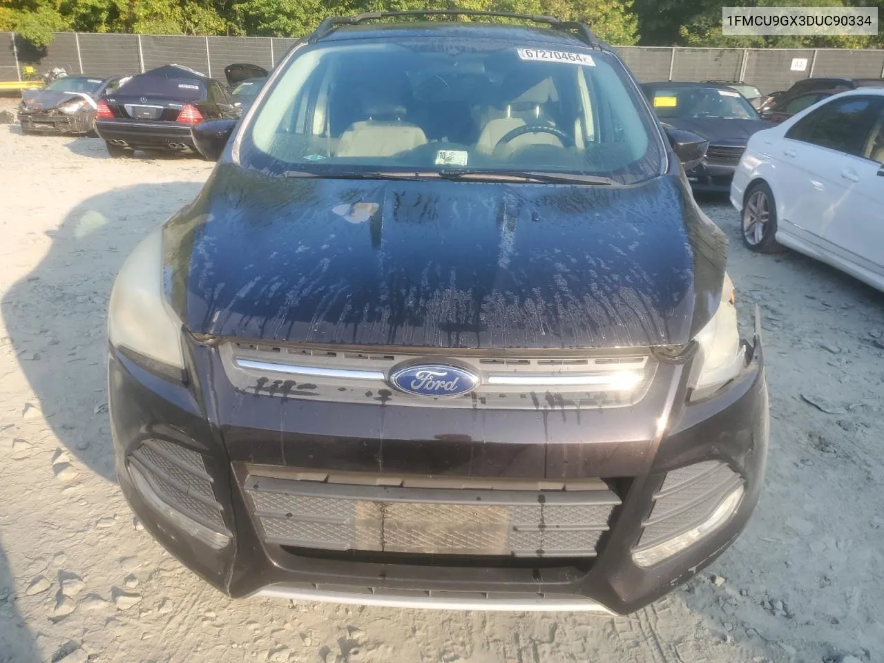 2013 Ford Escape Se VIN: 1FMCU9GX3DUC90334 Lot: 67270464