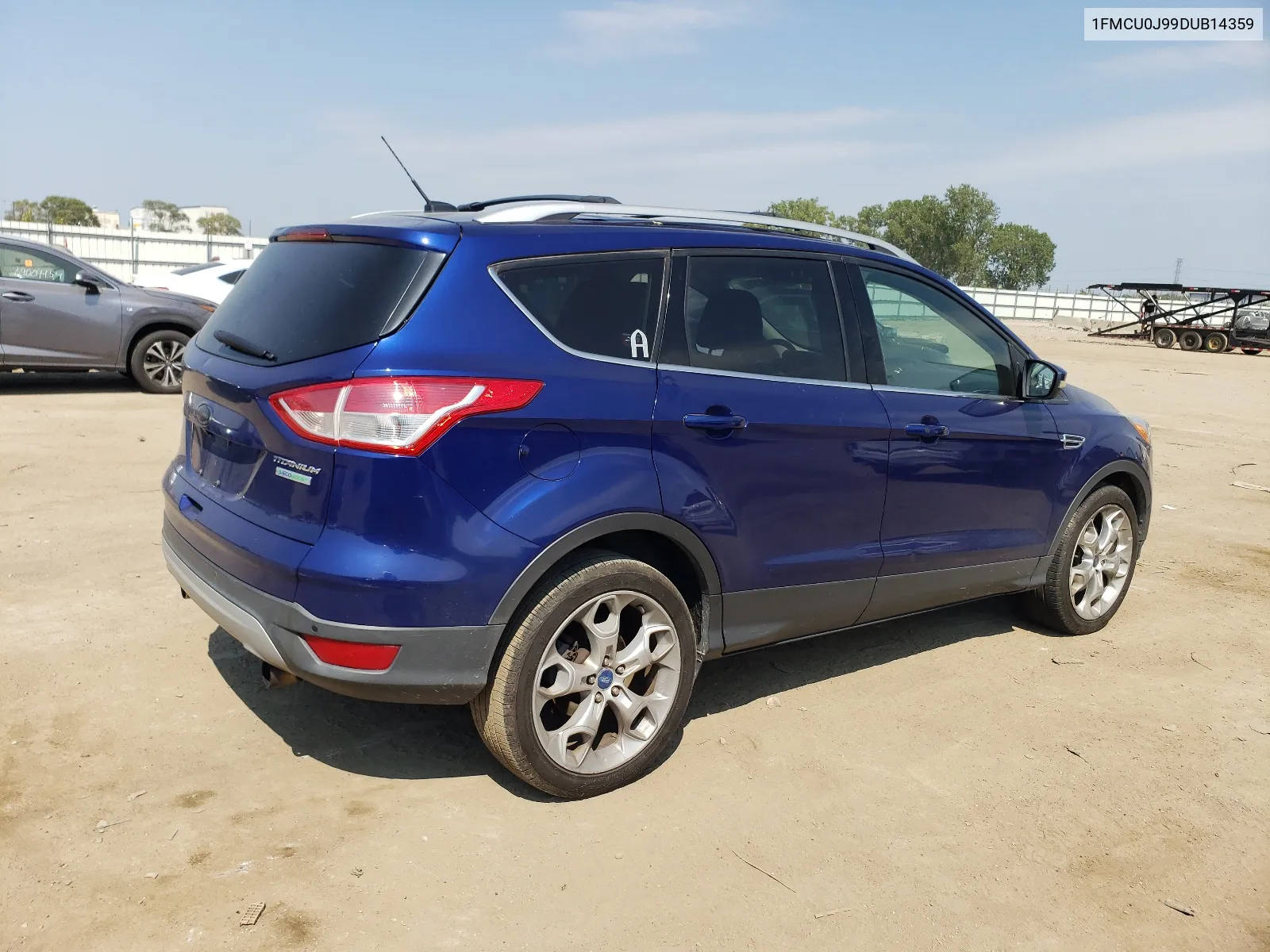 1FMCU0J99DUB14359 2013 Ford Escape Titanium