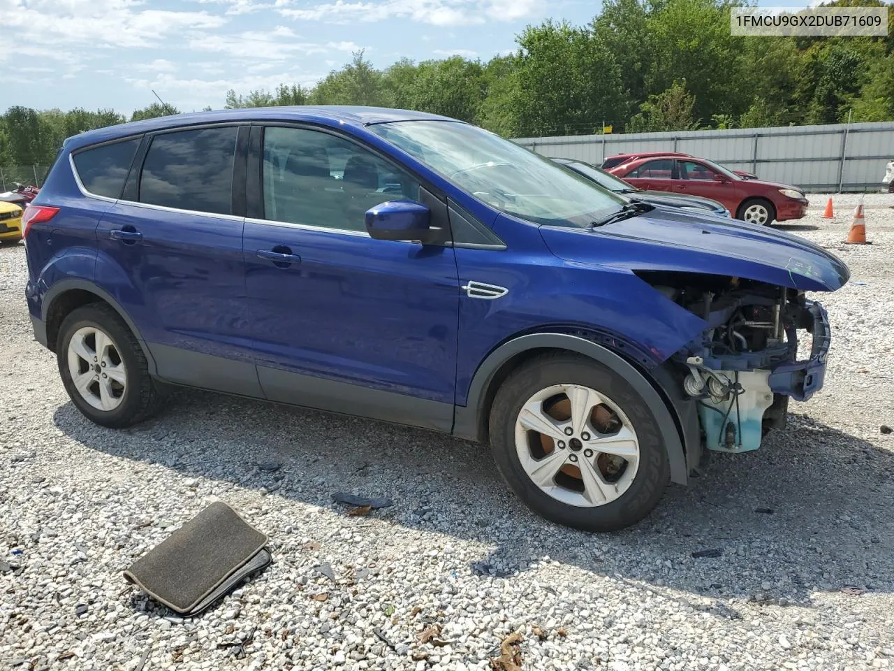 2013 Ford Escape Se VIN: 1FMCU9GX2DUB71609 Lot: 67873344