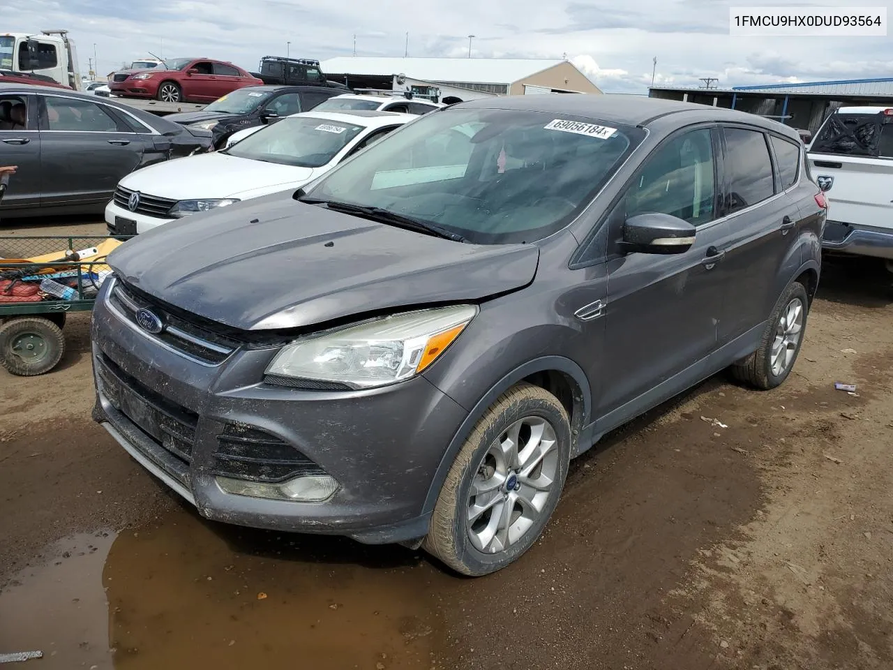 2013 Ford Escape Sel VIN: 1FMCU9HX0DUD93564 Lot: 69056184