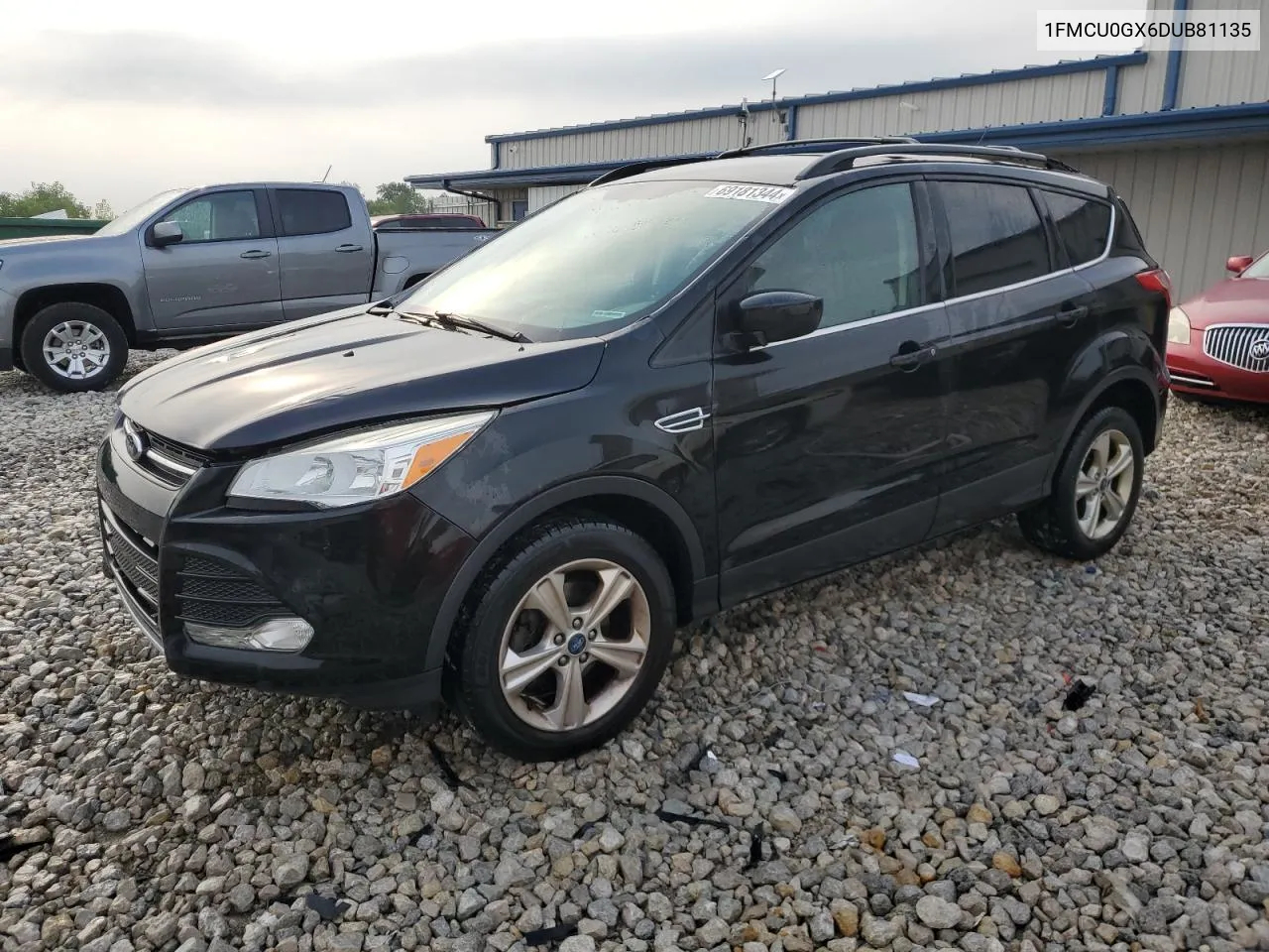 2013 Ford Escape Se VIN: 1FMCU0GX6DUB81135 Lot: 69181344