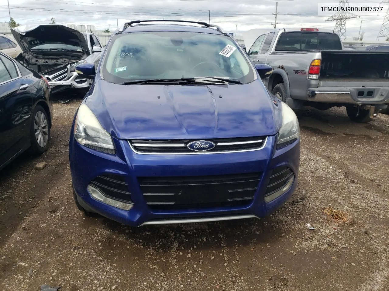 2013 Ford Escape Titanium VIN: 1FMCU9J90DUB07577 Lot: 69332384