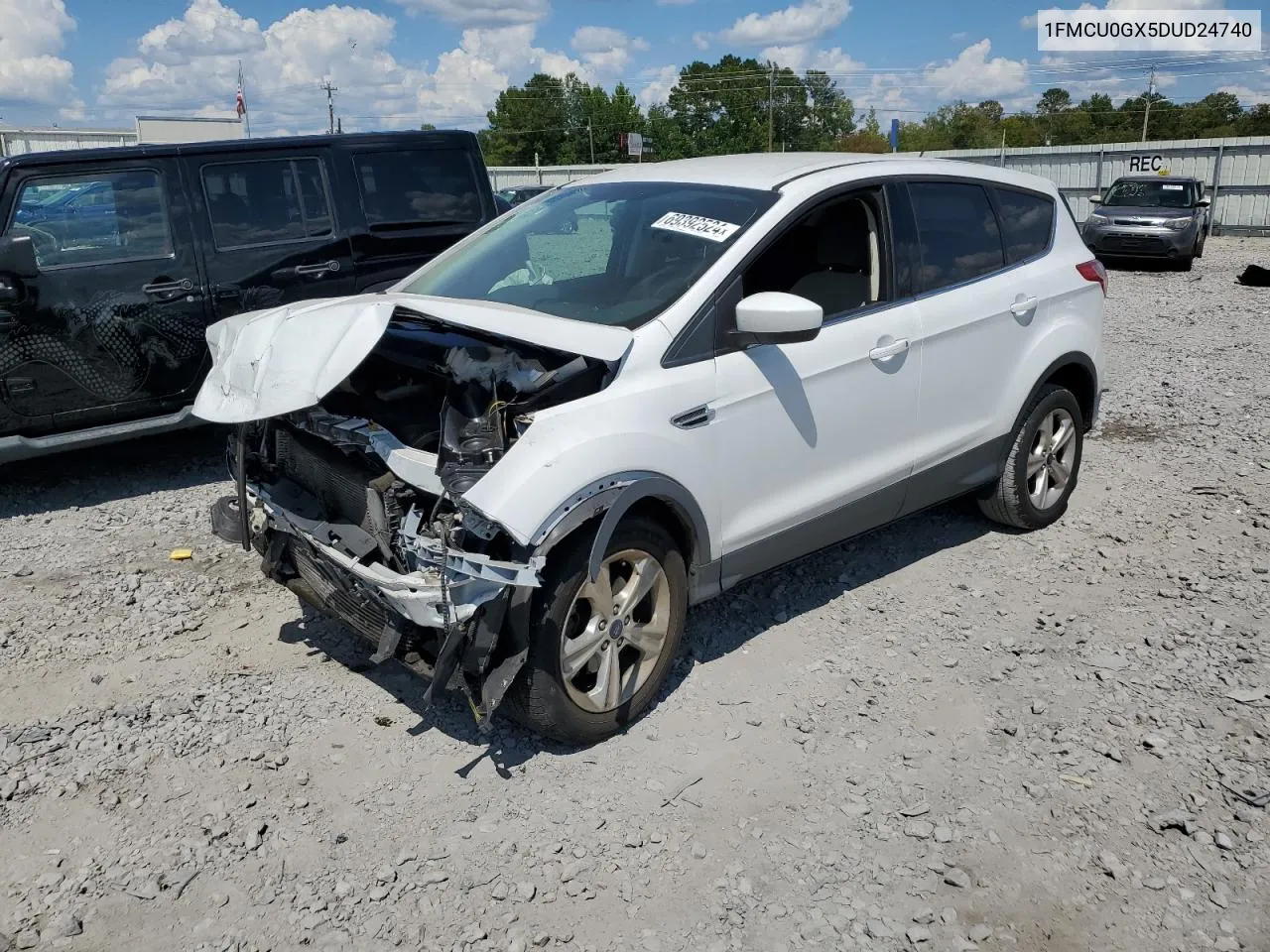 1FMCU0GX5DUD24740 2013 Ford Escape Se