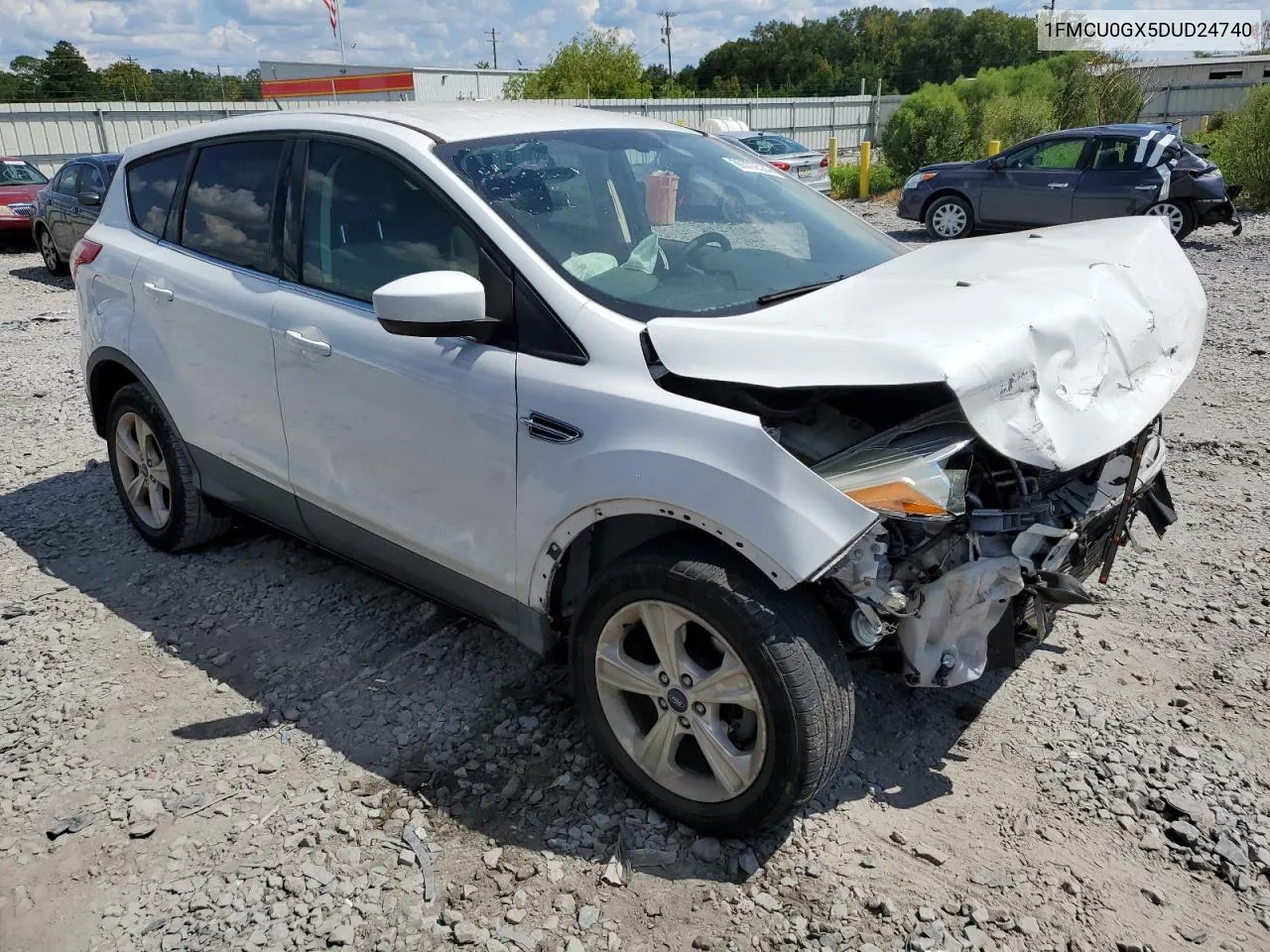 1FMCU0GX5DUD24740 2013 Ford Escape Se