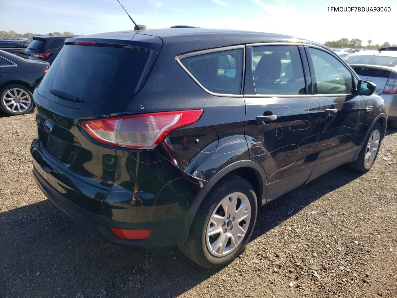 2013 Ford Escape S VIN: 1FMCU0F78DUA93060 Lot: 69663994