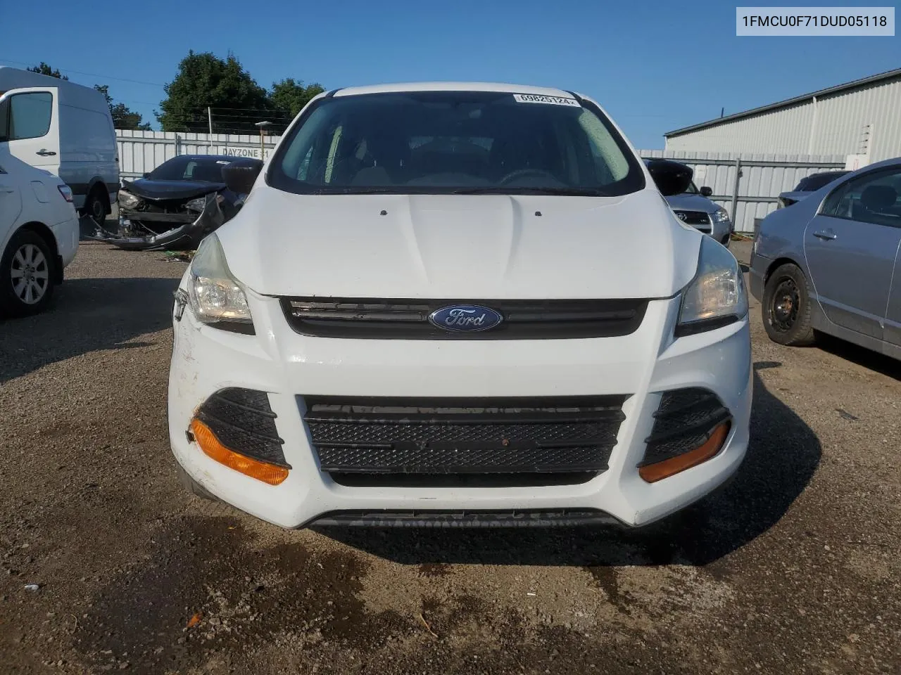 2013 Ford Escape S VIN: 1FMCU0F71DUD05118 Lot: 69825124