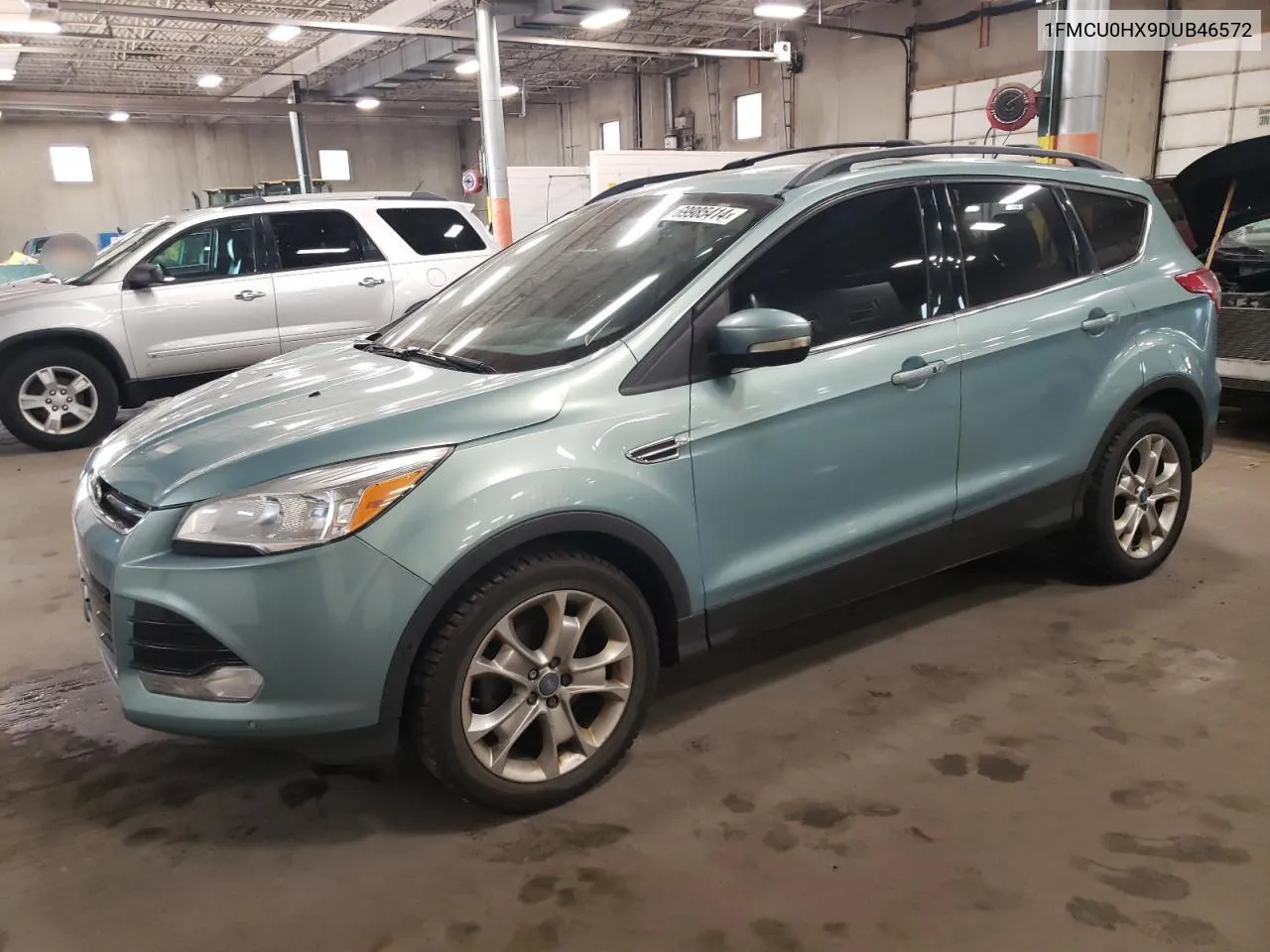 2013 Ford Escape Sel VIN: 1FMCU0HX9DUB46572 Lot: 69985414