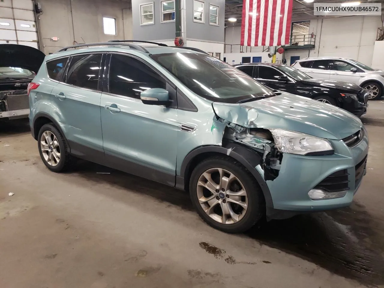 2013 Ford Escape Sel VIN: 1FMCU0HX9DUB46572 Lot: 69985414