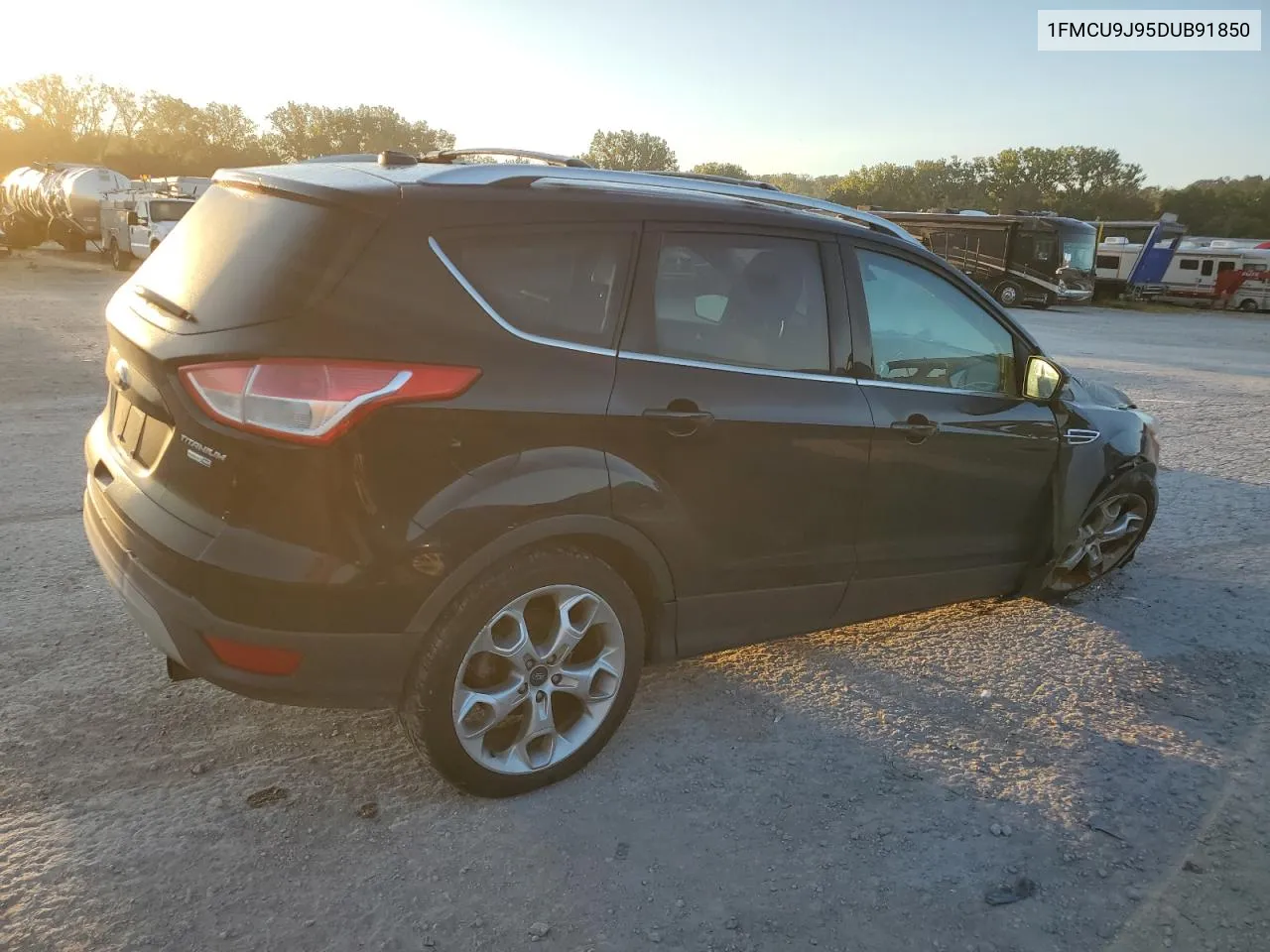 2013 Ford Escape Titanium VIN: 1FMCU9J95DUB91850 Lot: 70001334