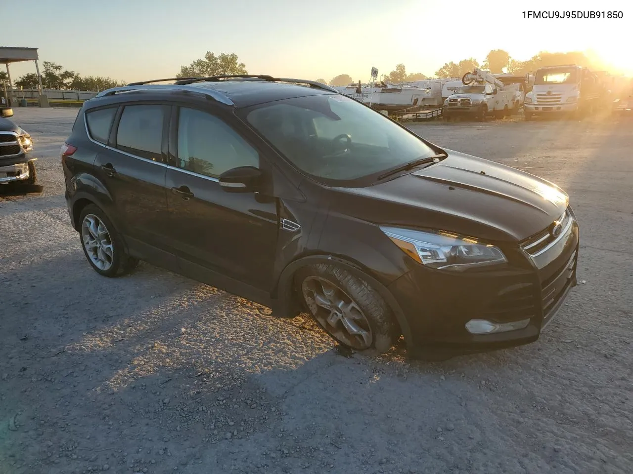 2013 Ford Escape Titanium VIN: 1FMCU9J95DUB91850 Lot: 70001334