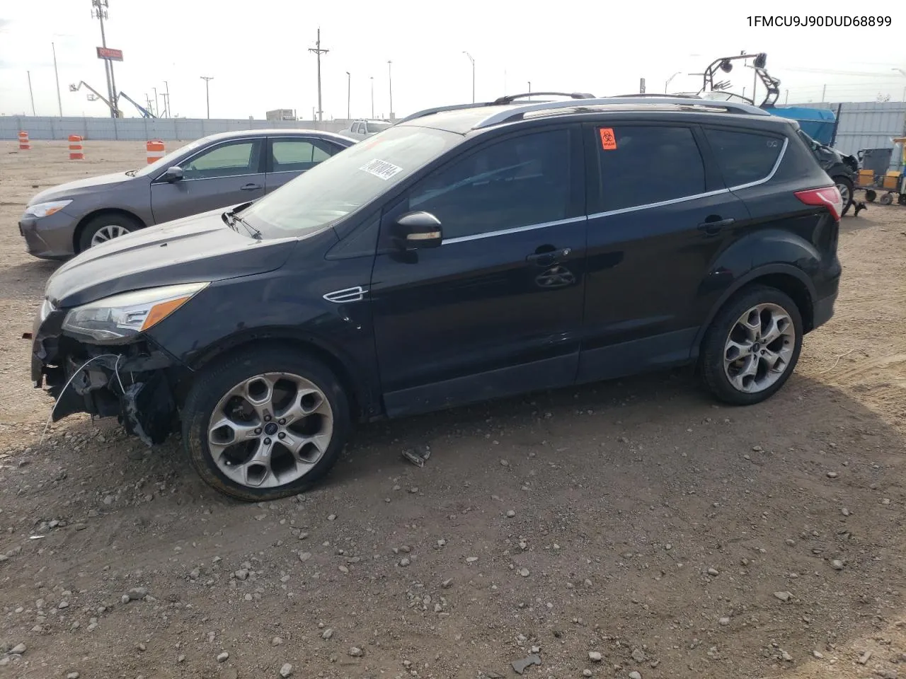 2013 Ford Escape Titanium VIN: 1FMCU9J90DUD68899 Lot: 70018014