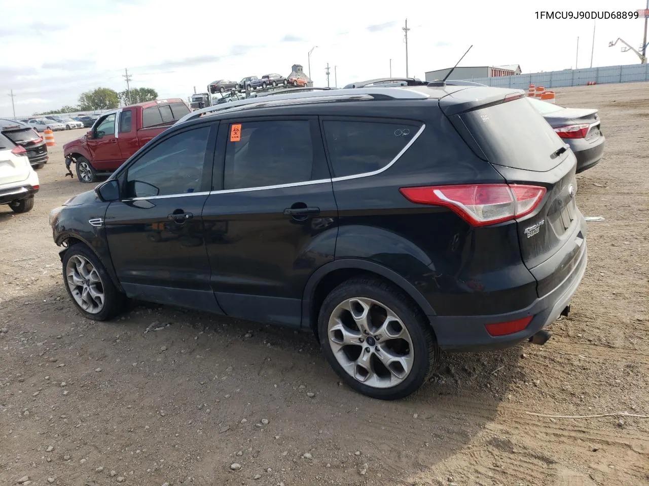 2013 Ford Escape Titanium VIN: 1FMCU9J90DUD68899 Lot: 70018014