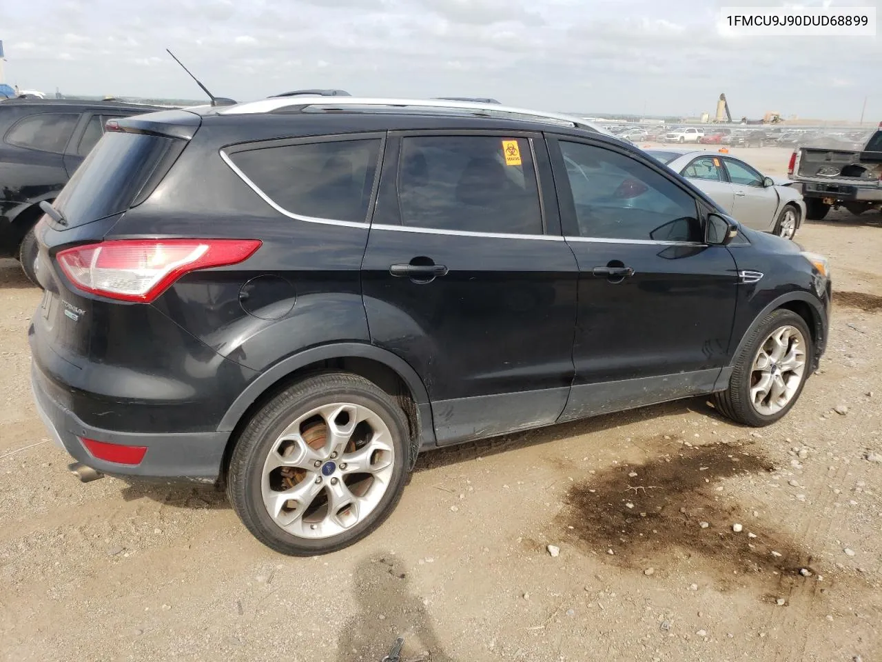 2013 Ford Escape Titanium VIN: 1FMCU9J90DUD68899 Lot: 70018014