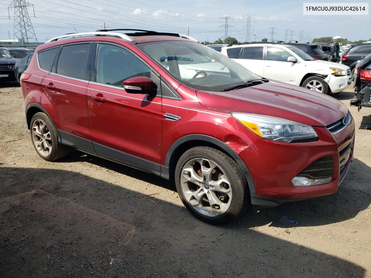 1FMCU0J93DUC42614 2013 Ford Escape Titanium