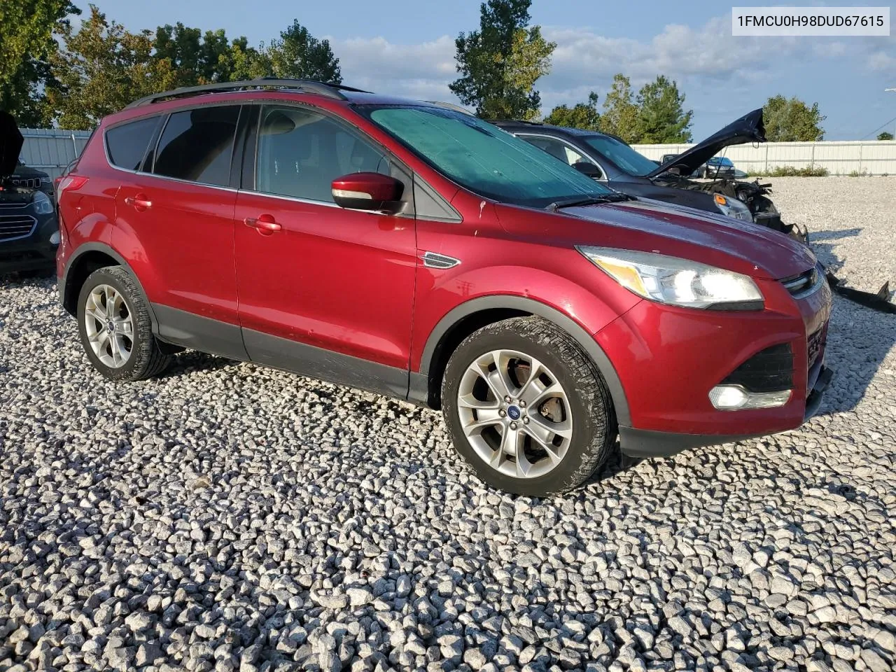 2013 Ford Escape Sel VIN: 1FMCU0H98DUD67615 Lot: 70490224