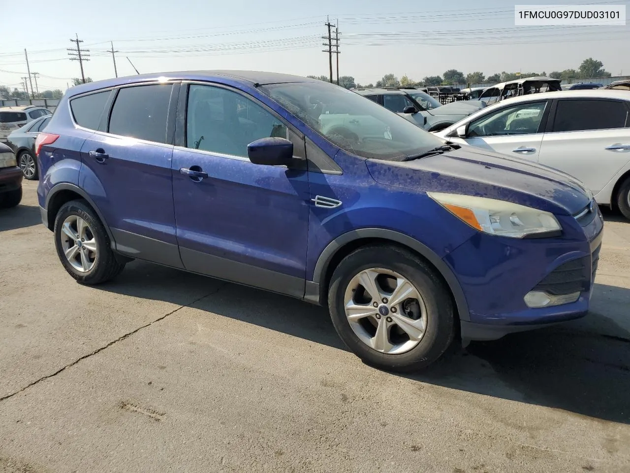 2013 Ford Escape Se VIN: 1FMCU0G97DUD03101 Lot: 70616584