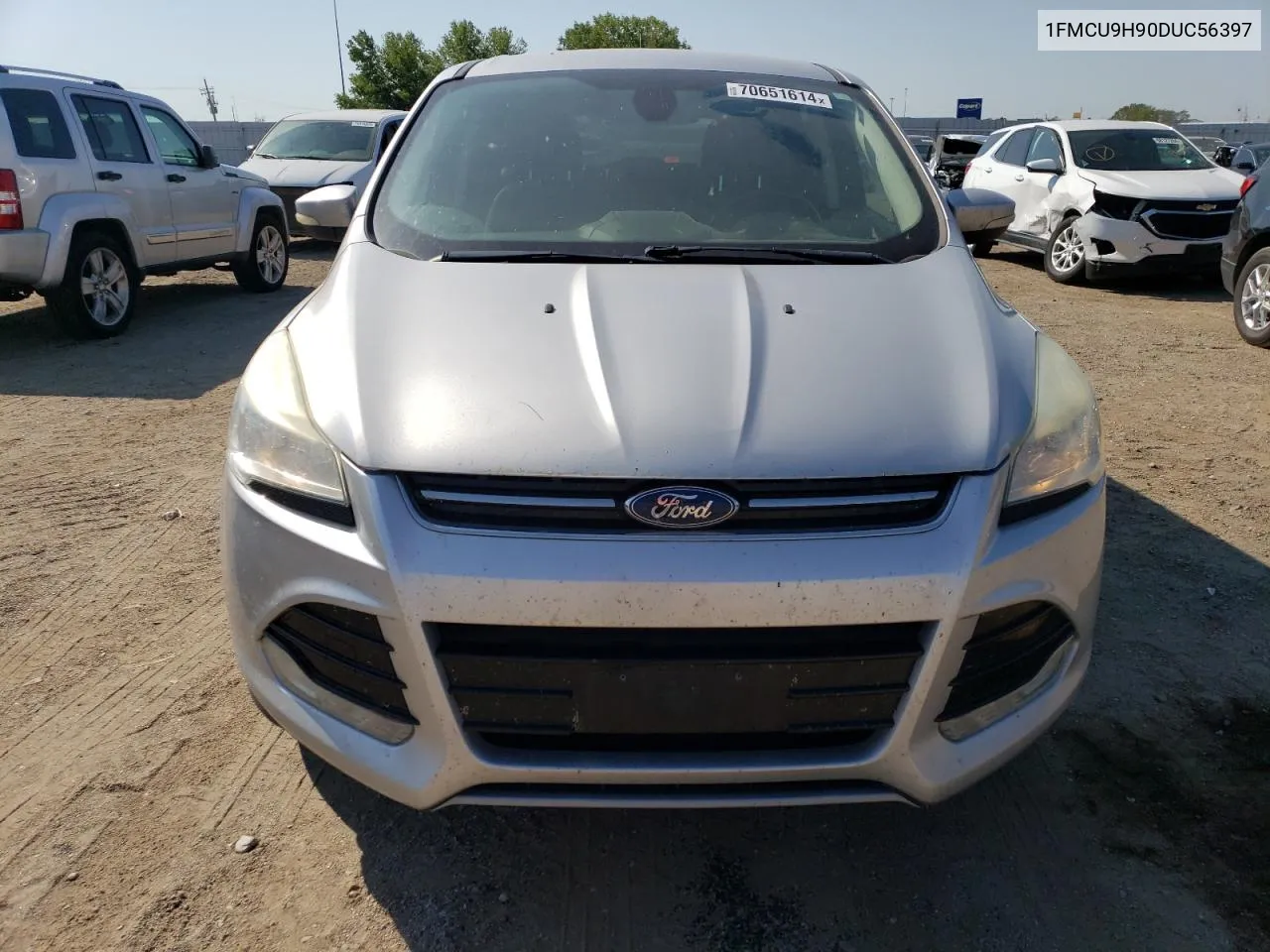 2013 Ford Escape Sel VIN: 1FMCU9H90DUC56397 Lot: 70651614