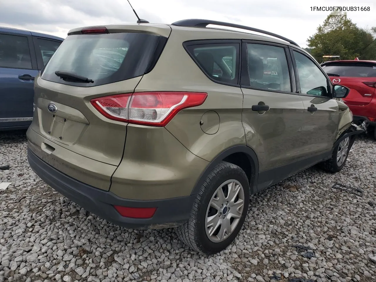 2013 Ford Escape S VIN: 1FMCU0F79DUB31668 Lot: 70700234