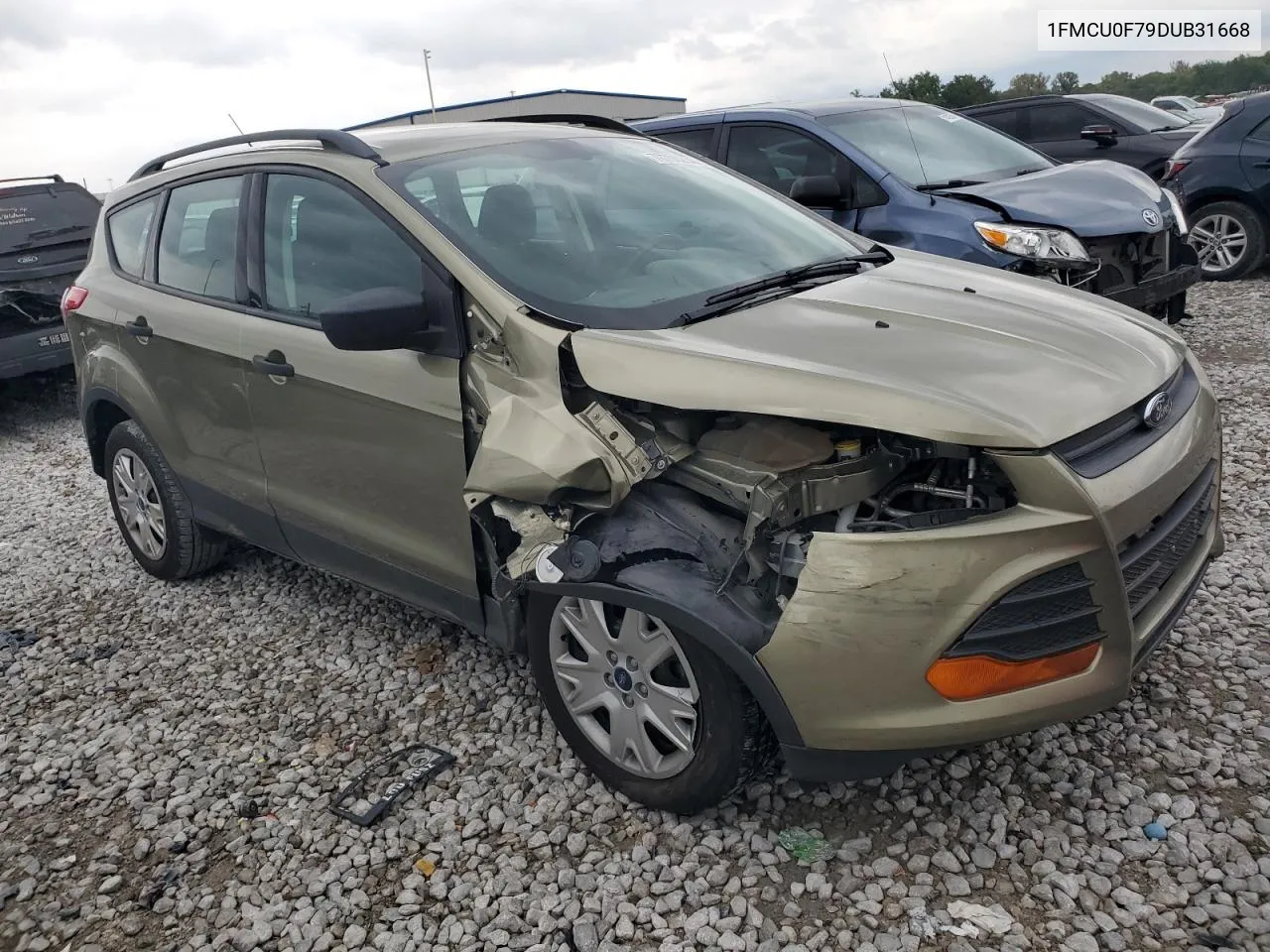 2013 Ford Escape S VIN: 1FMCU0F79DUB31668 Lot: 70700234