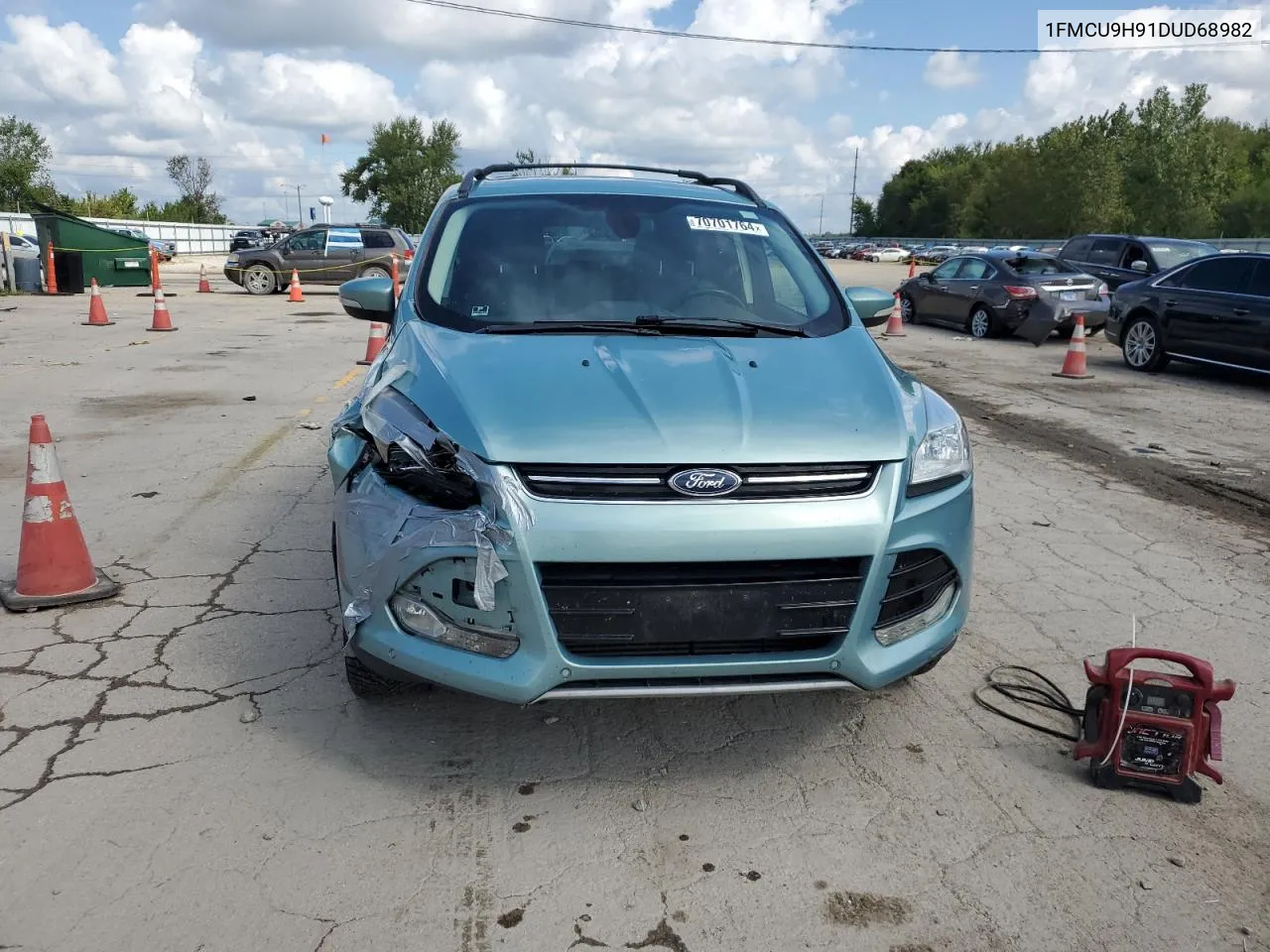 2013 Ford Escape Sel VIN: 1FMCU9H91DUD68982 Lot: 70701764