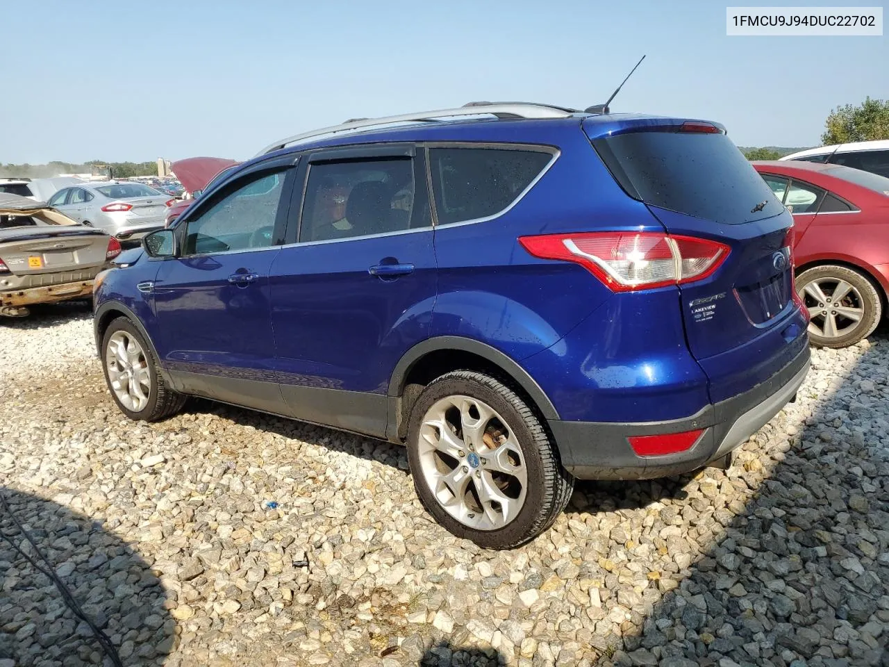 2013 Ford Escape Titanium VIN: 1FMCU9J94DUC22702 Lot: 70809904