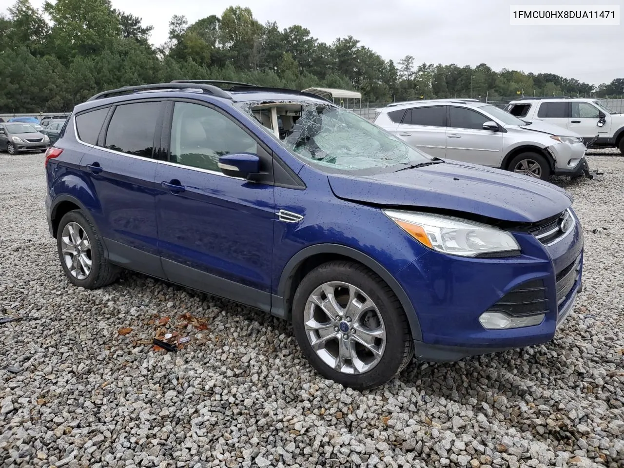 2013 Ford Escape Sel VIN: 1FMCU0HX8DUA11471 Lot: 70889964